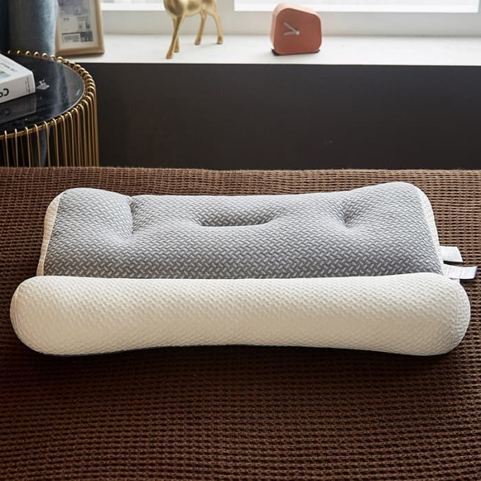 Almohada cervical fibra de soja protección cuello