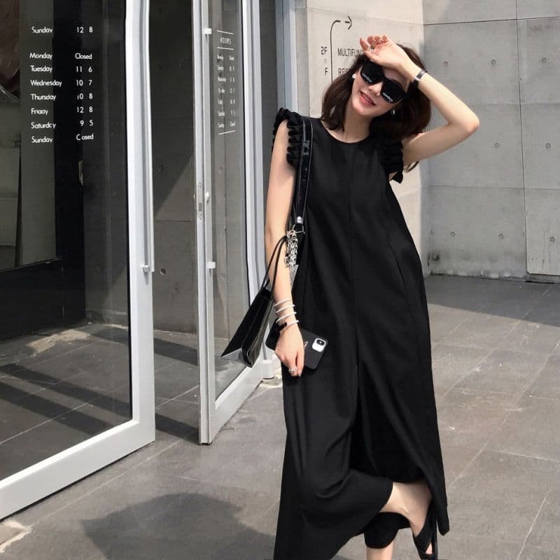 Pantalones anchos sueltos de estilo casual