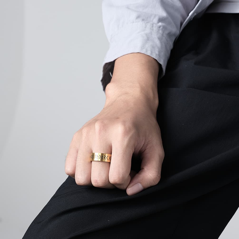 Anillo titanio acabado mate para hombre y mujer