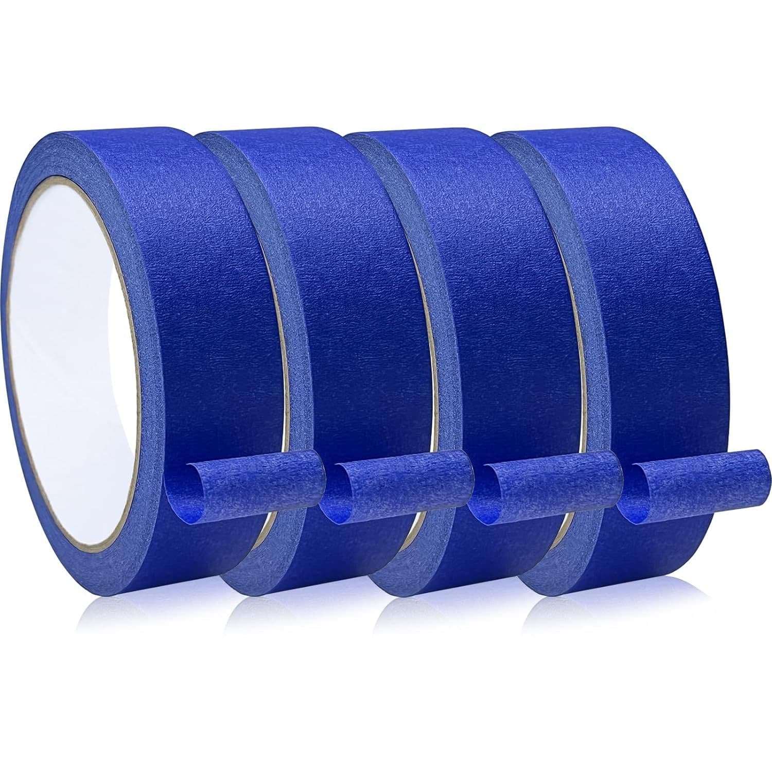 Cinta de papel azul para pintura multisuperficie