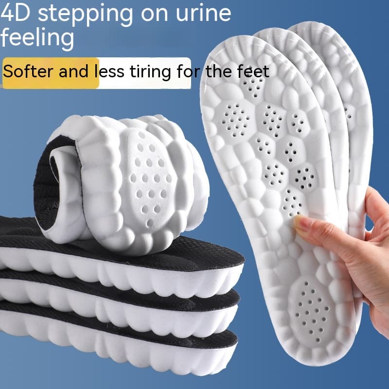 Plantillas de gel con tecnología 4D y absorción de impacto