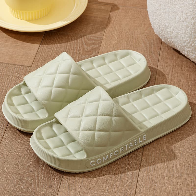 Pantuflas para hombre con diseño a cuadros