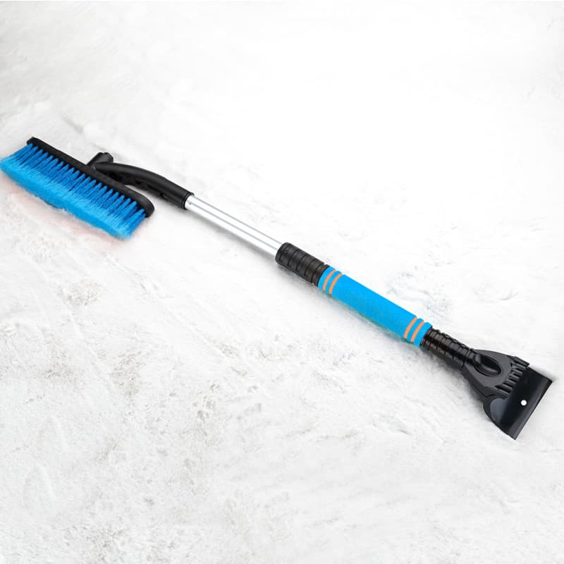 Cepillo extensible para nieve y hielo con raspador multifunción