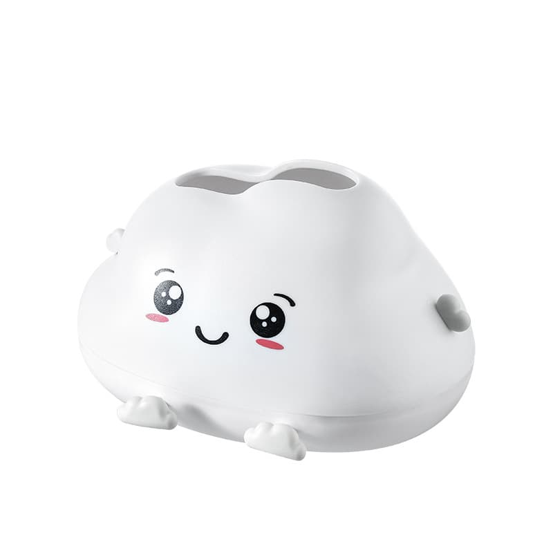 Dispensador de pañuelos con diseño cartoon de nubes