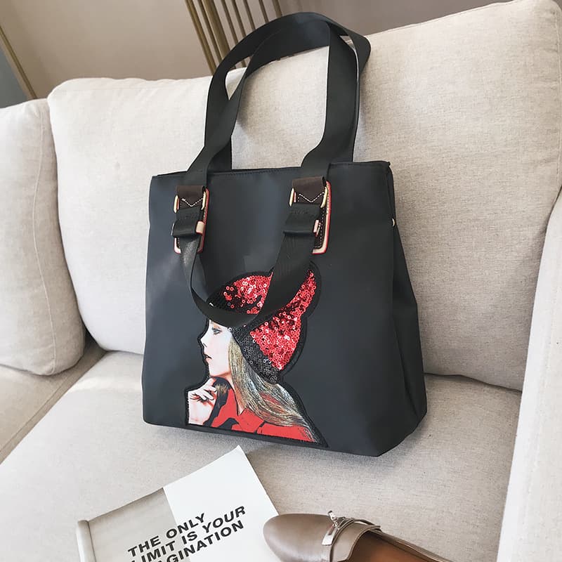 Bolsa de viaje de un solo hombro con gran capacidad