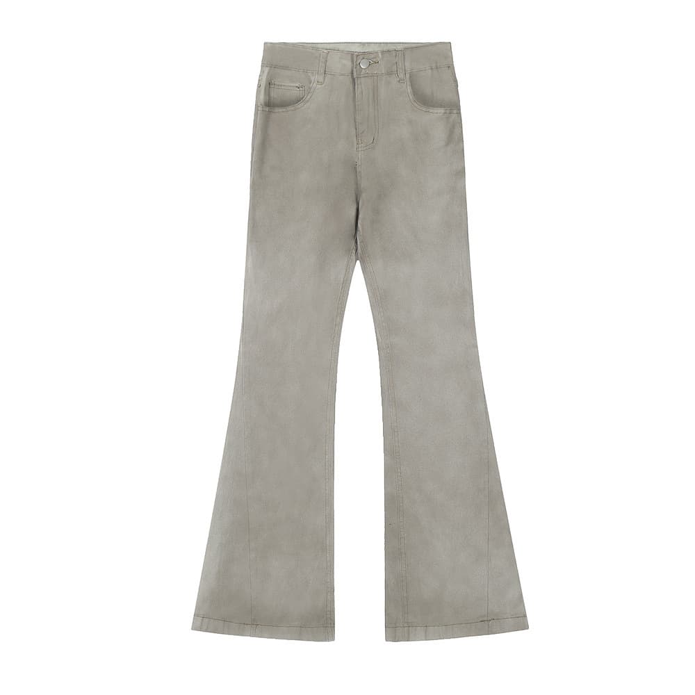 Jeans acampanados retro estilo americano, unisex