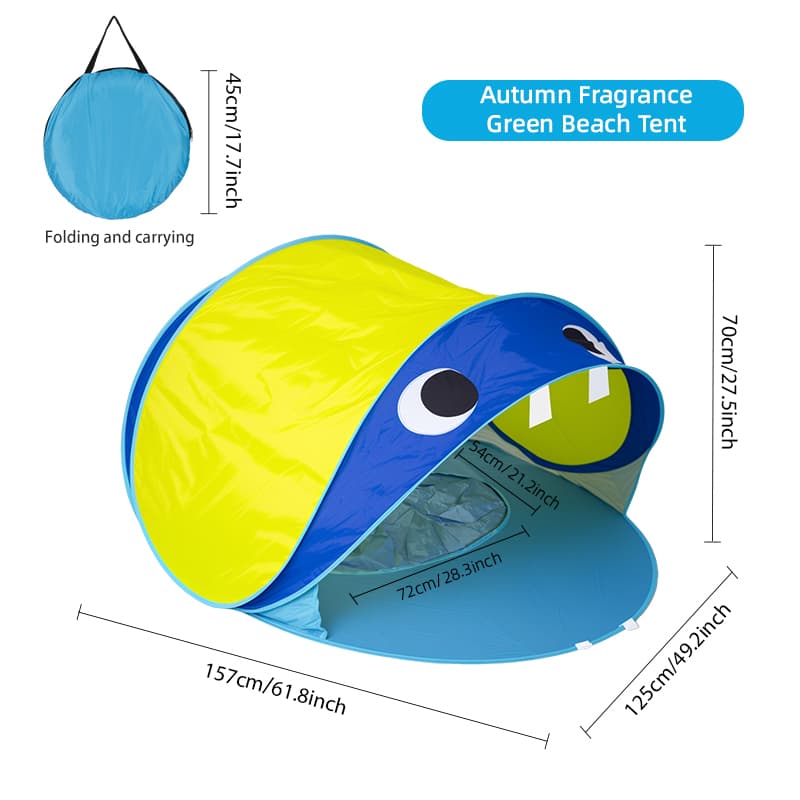 Carpa de camping automática sin montaje