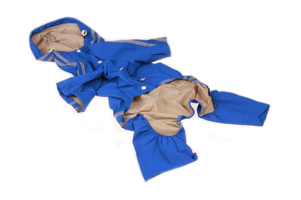 Impermeable para perros estilo británico