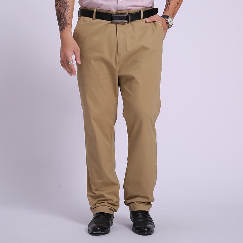Pantalones casuales talla grande para hombre