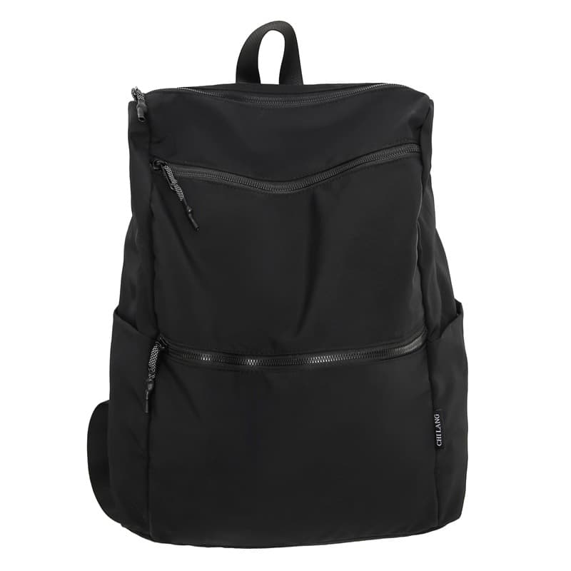 Mochila unisex de moda simple y gran capacidad