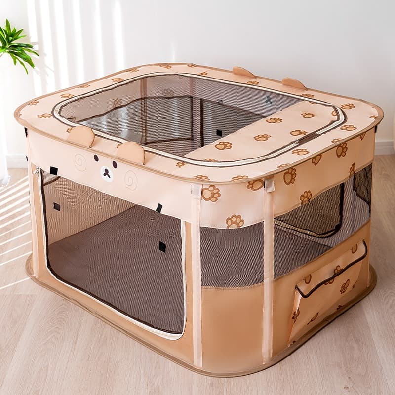 Tienda-nido para gatos con diseño animal