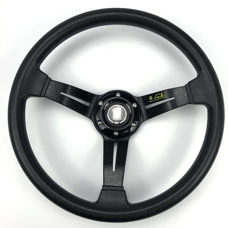 Volante deportivo universal de PU para auto