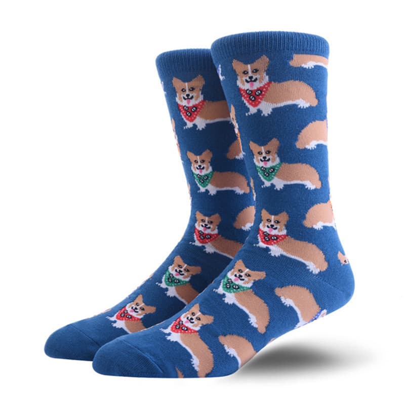 Calcetines estampados con diseños divertidos para mujer
