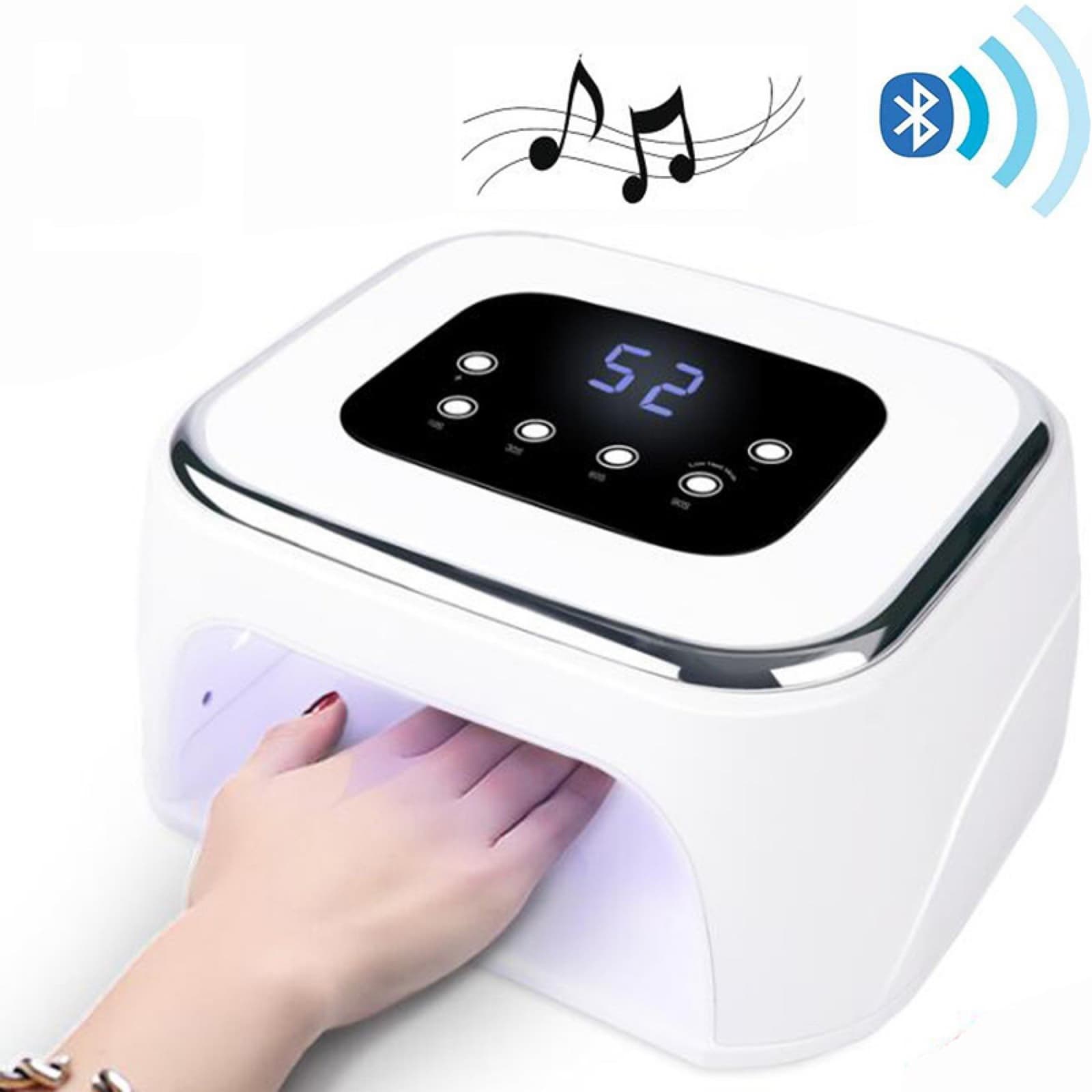 Lámpara UV para uñas con Bluetooth 99W