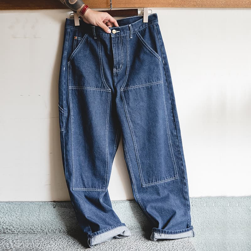 Pantalones vaqueros retro American style corte suelto