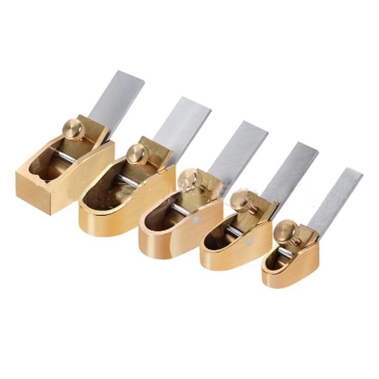 Set de cepillos de latón para luthería con suela