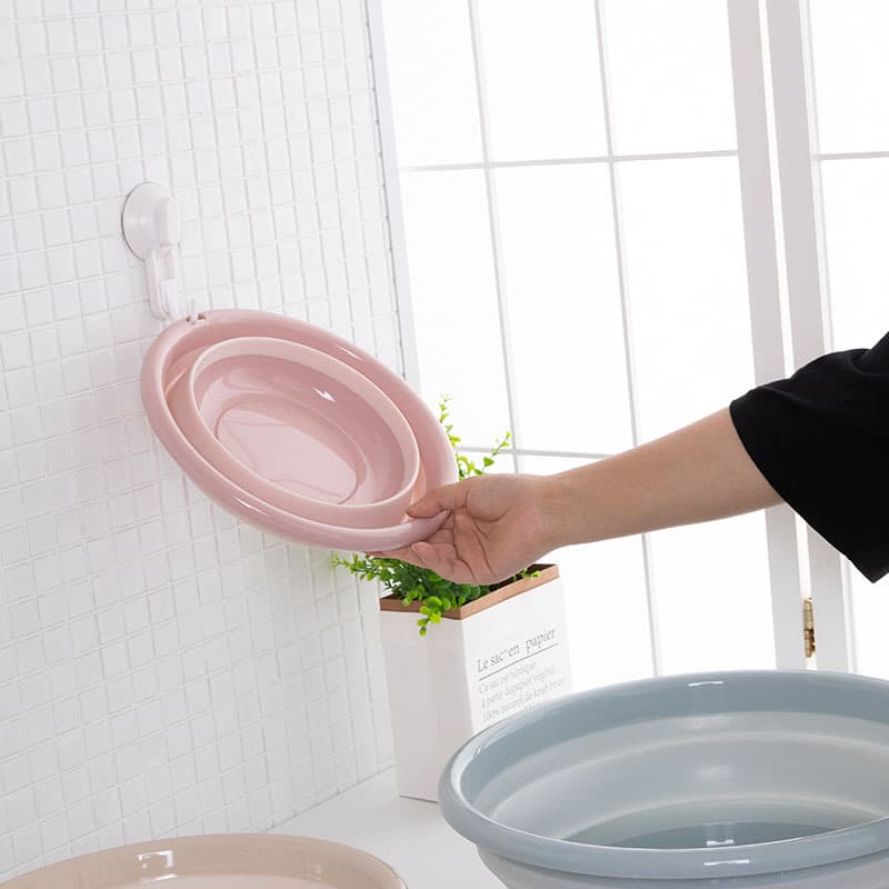 Canasta plegable portátil para almacenamiento y lavandería
