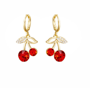 Aretes floral diseño lujo estilo clásico