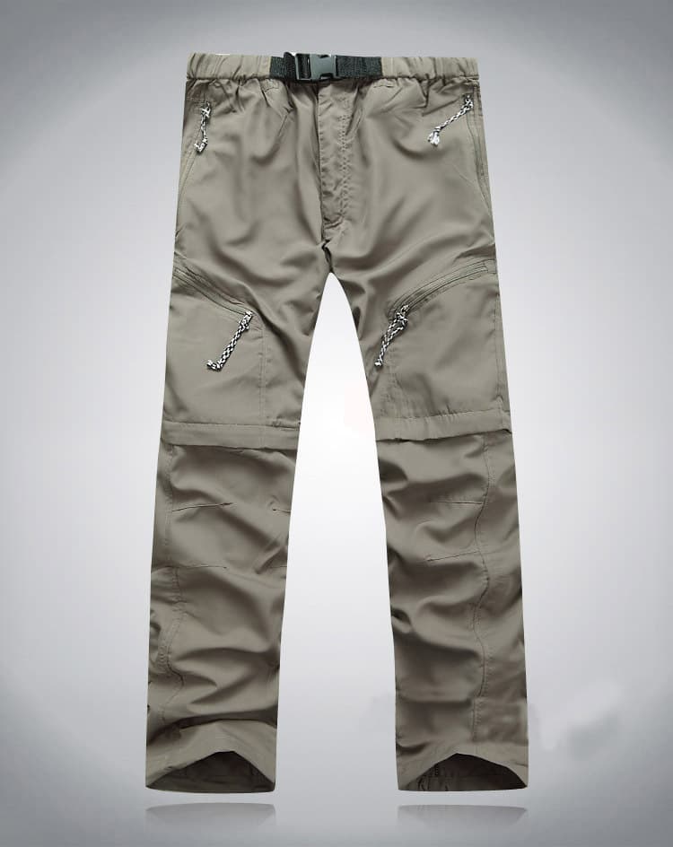 Pantalón de montaña desmontable secado rápido para deportes