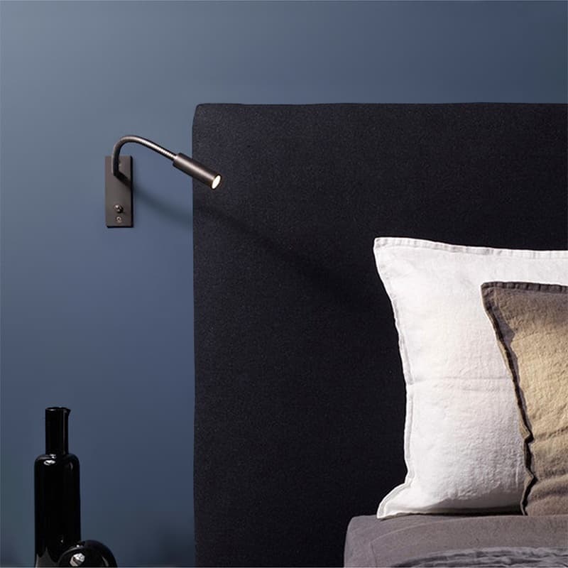 Lámpara de pared nórdica empotrable para dormitorio