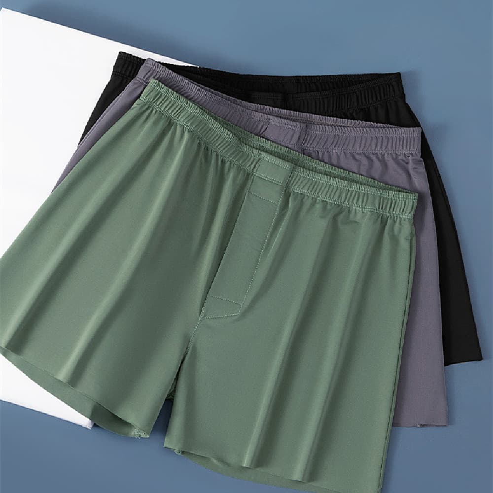 Calzoncillos ice silk sin costuras para hombre