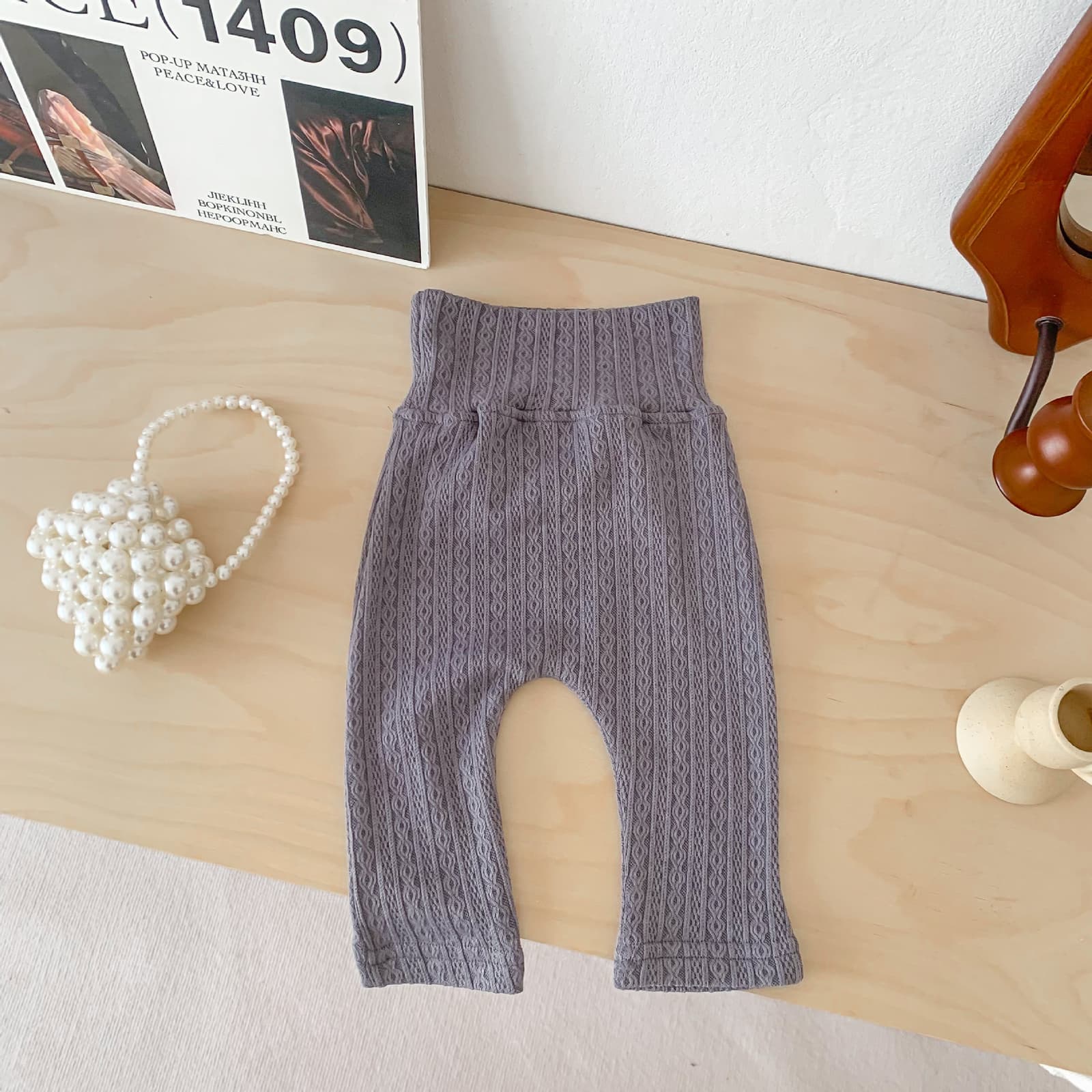 Pantalones elásticos algodón niños y niñas