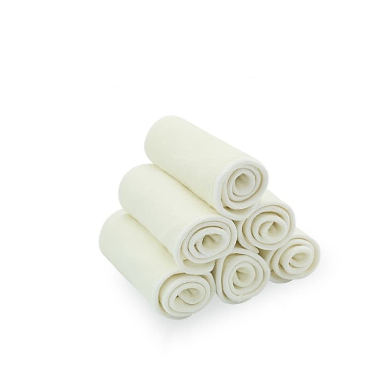 Inserto de fibra de bambú para pañal de tela