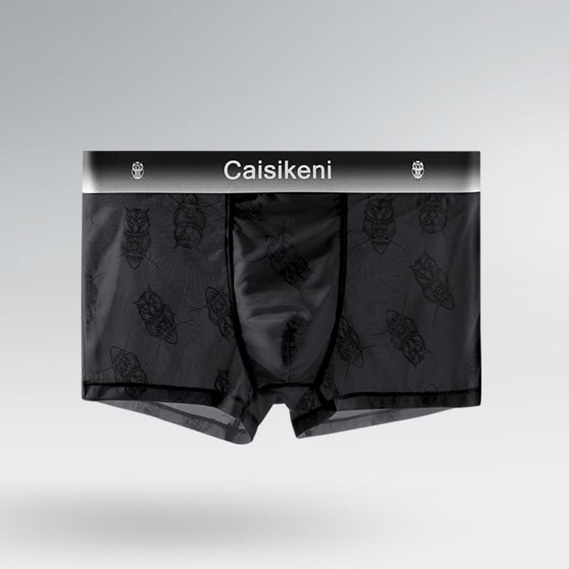 Calzoncillos de seda de hielo transpirables para hombre