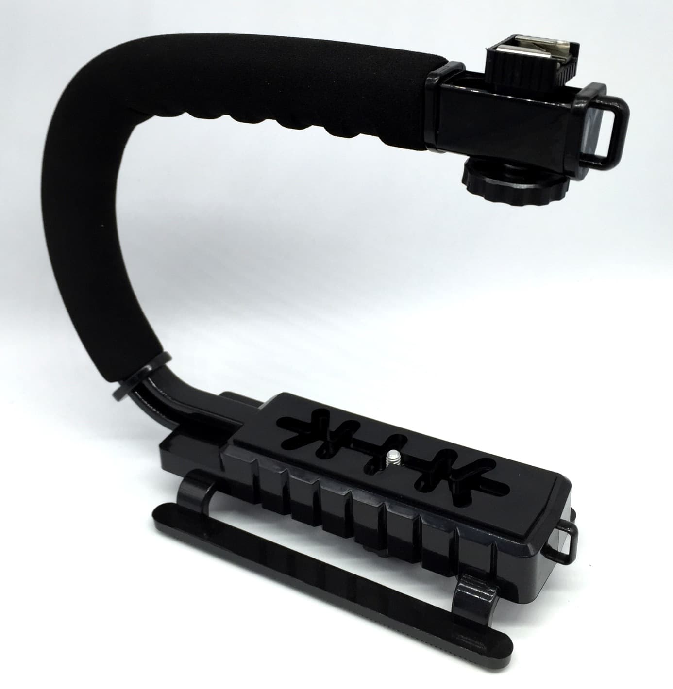 Estabilizador manual tipo C para cámaras SLR y DV