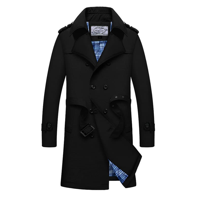 Chaqueta casual de negocios con solapa doble pecho