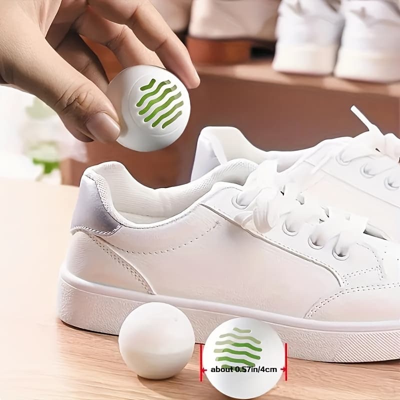 Bolas desodorizantes de té verde para zapatos