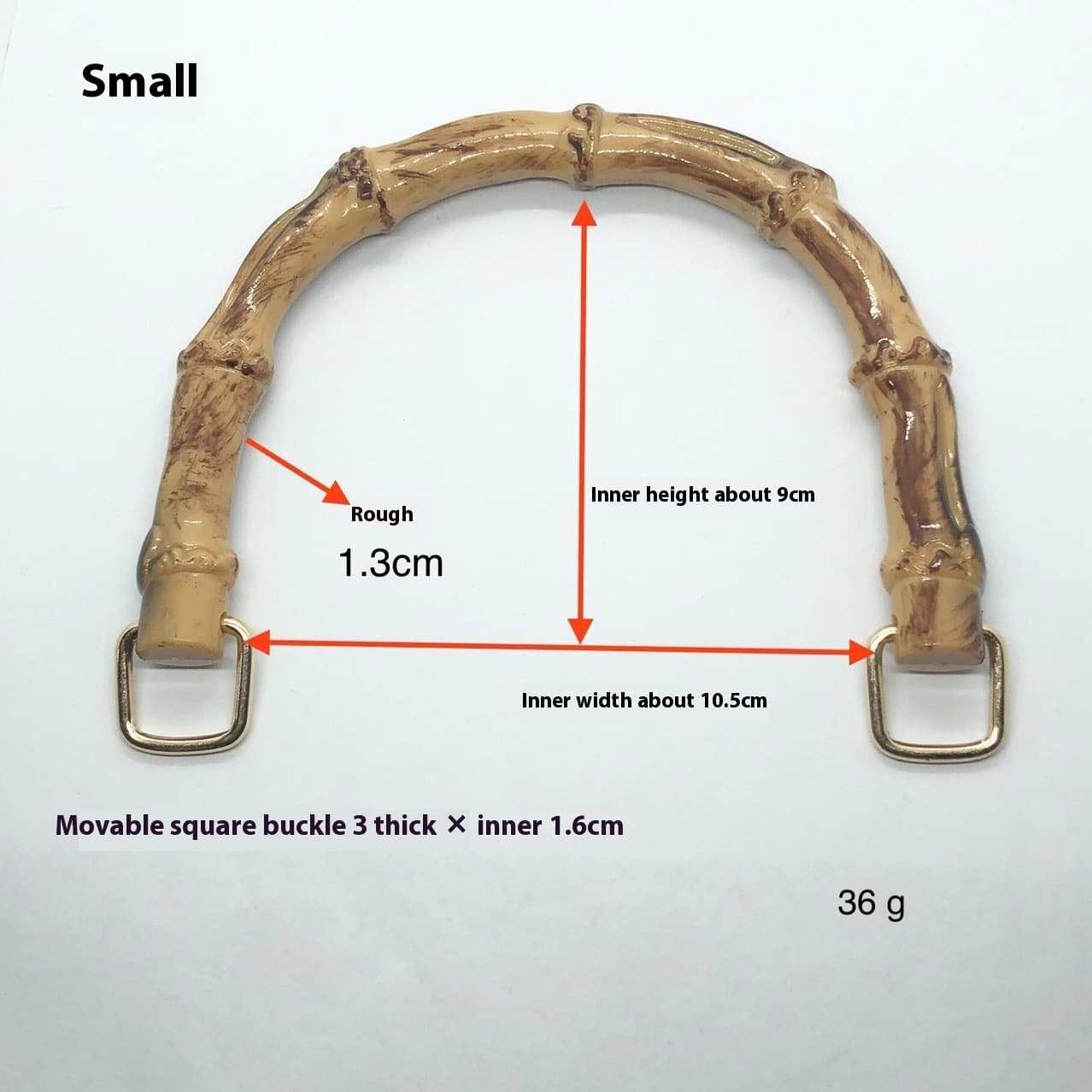 Accesorios para bolsa con hebillas D y cuadradas en plástico