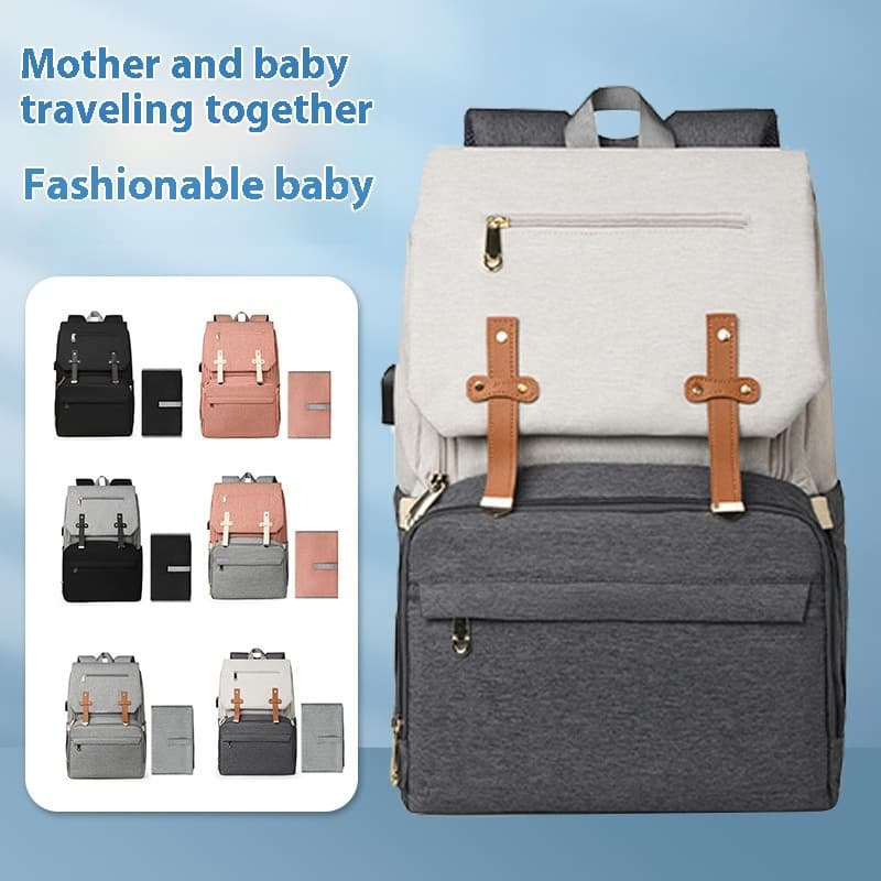 Bolsa multiusos para mamá ligera y de gran capacidad