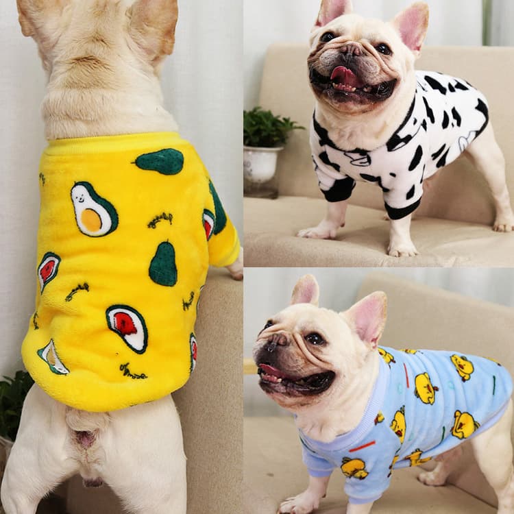 Abrigo cálido de vellón para cachorros