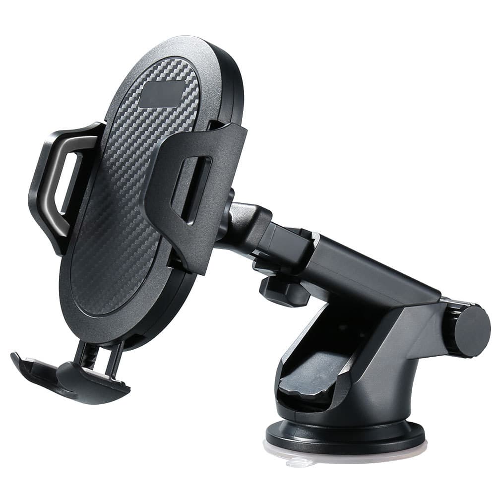 Soporte de teléfono para auto con ventosa de silicona universal
