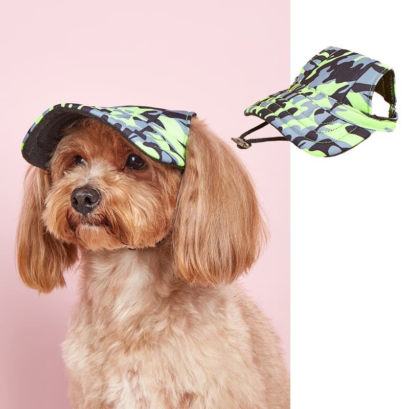 Gorra de béisbol para mascotas con protección solar