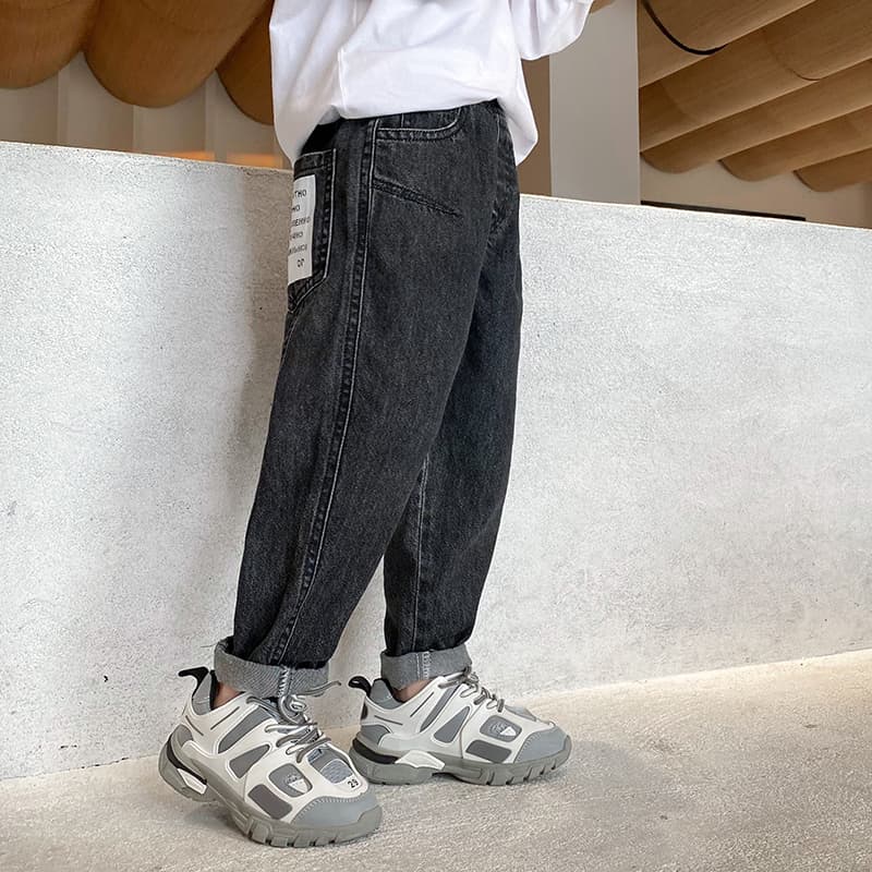 Pantalones vaqueros para niños primavera y otoño