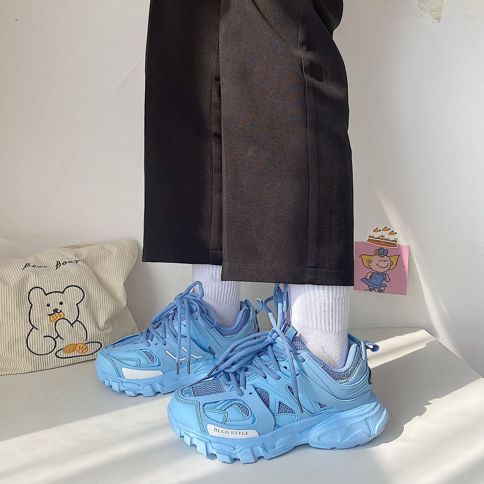 Zapatillas casuales retro para mujer versátiles