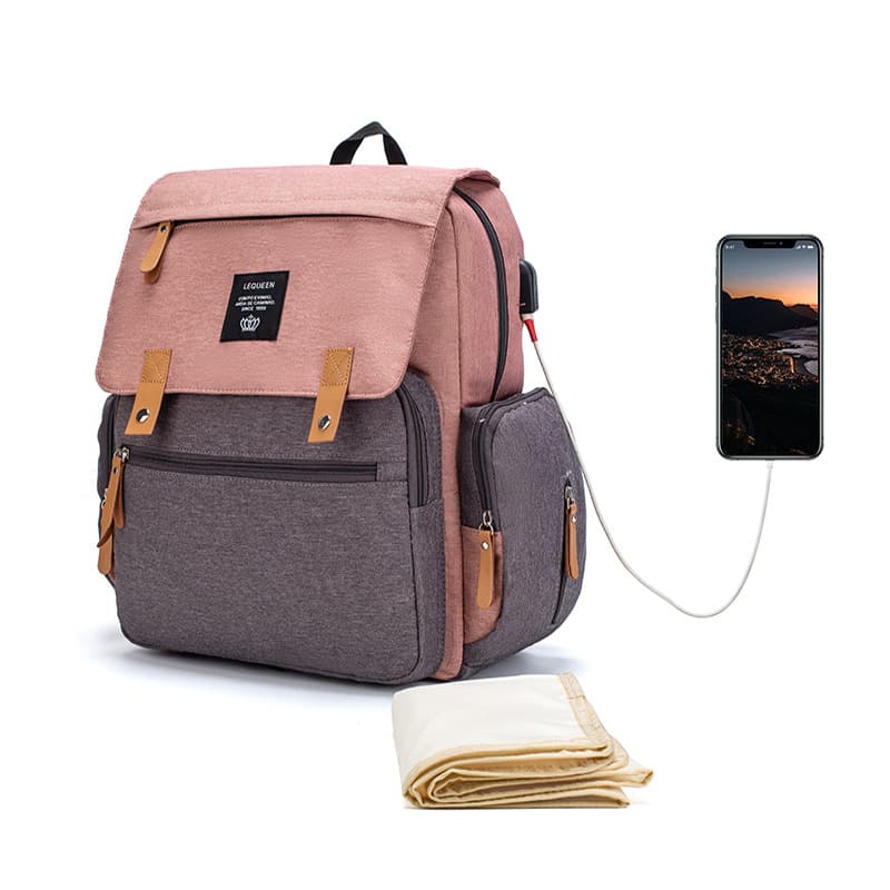 Bolsa de mamá multifuncional de gran capacidad