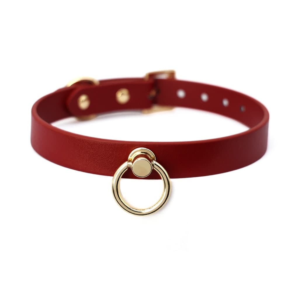 Collar de cuero genuino con correa de arrastre