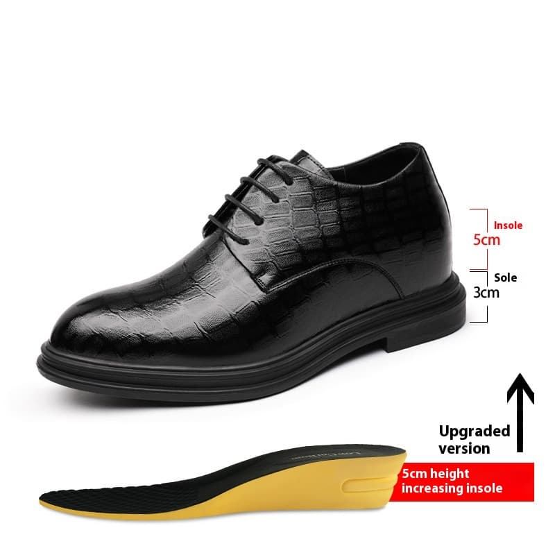 Zapatos de cuero formales transpirables para negocios