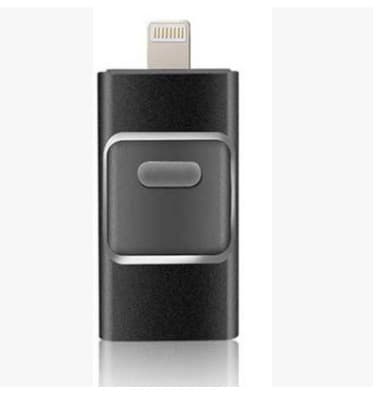 Unidad flash USB OTG tres en uno para Apple, Android y PC