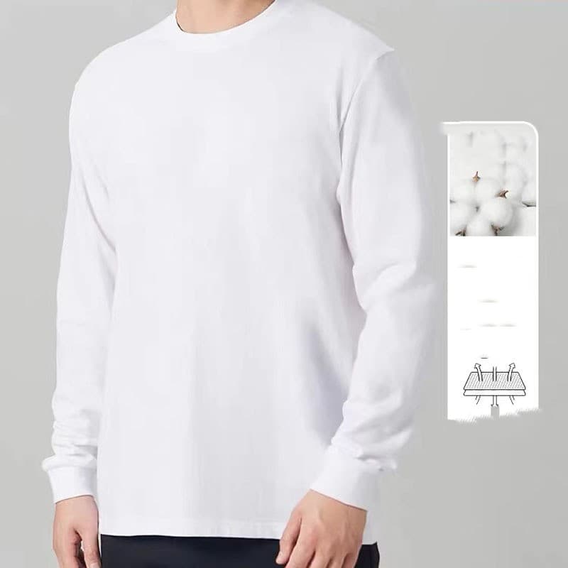 Camiseta manga larga suelta para otoño