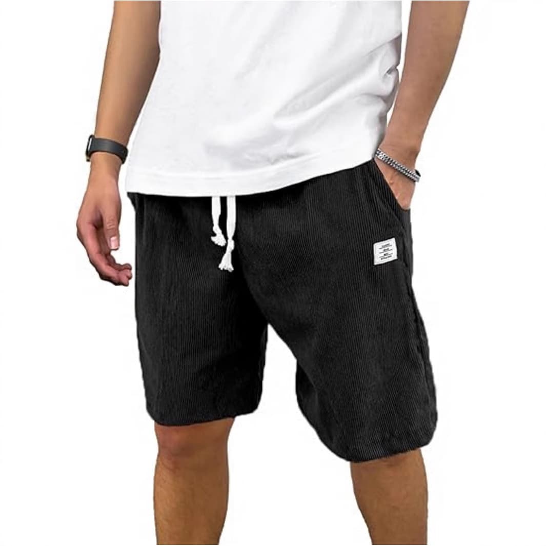 Pantalones cortos deportivos de poliéster elástico transpirable