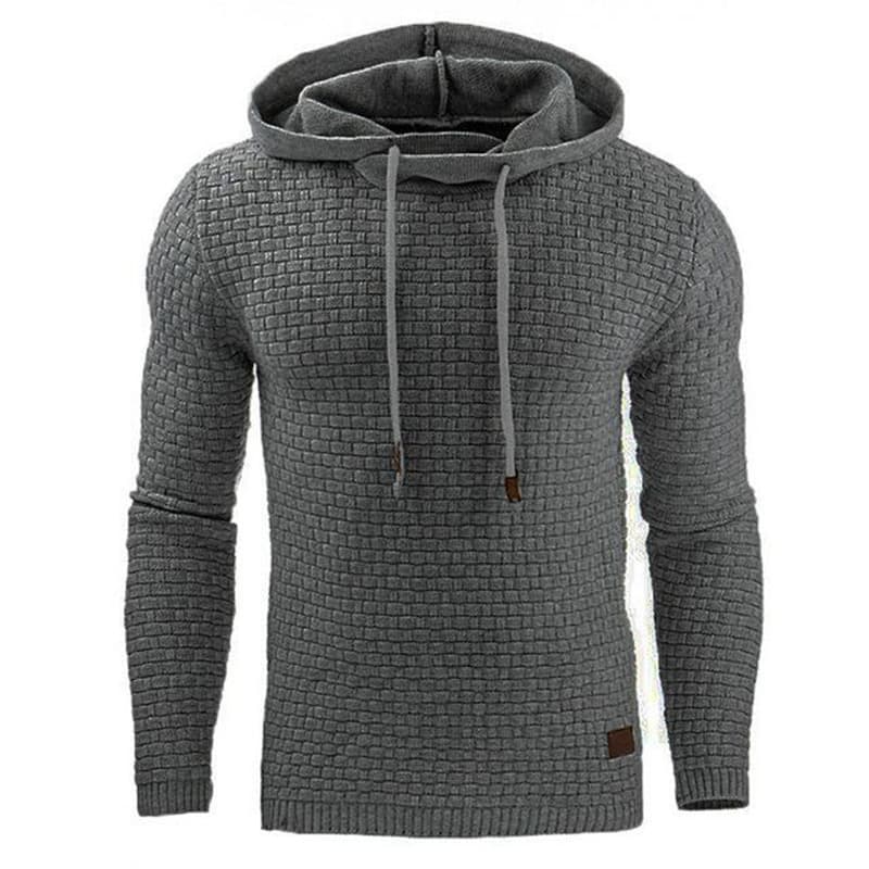 Sudadera con capucha para hombre de algodón y poliéster