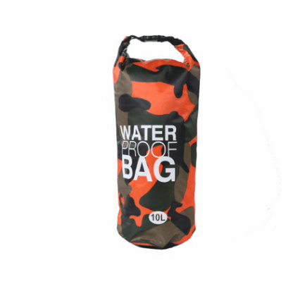 Bolsa impermeable camuflaje para playa y actividades al aire libre