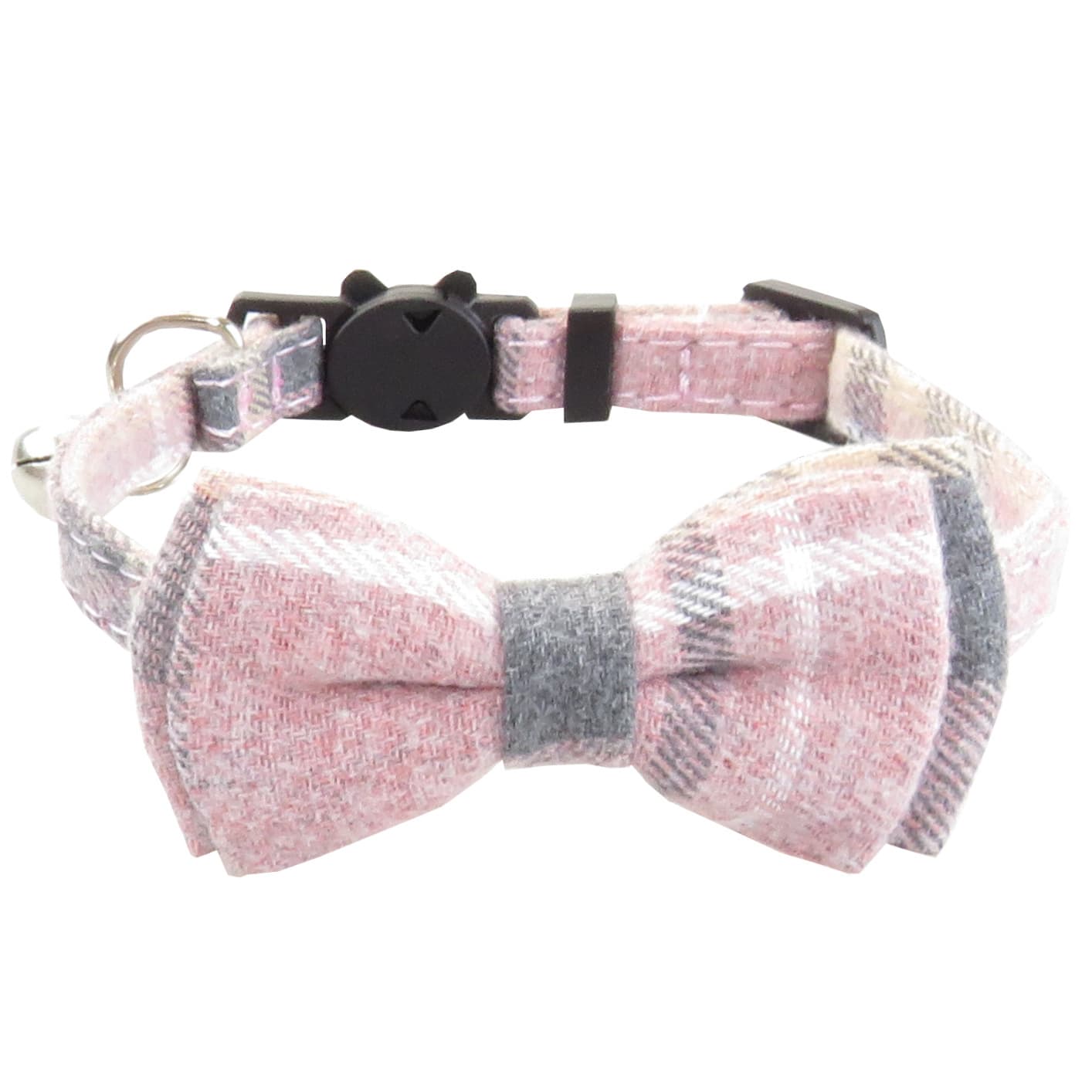 Collar con moño ajustable para gatos