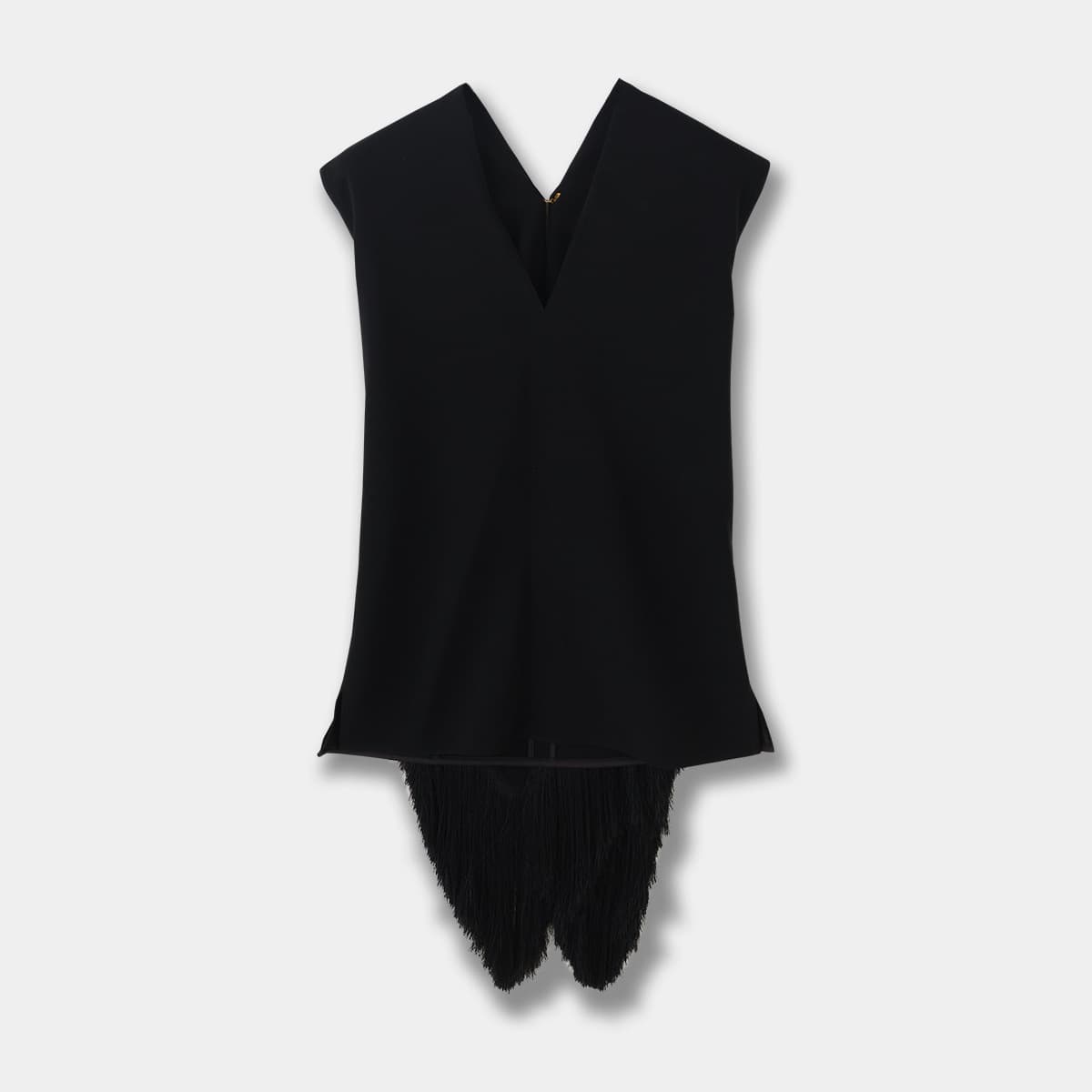 Conjunto de blusa y falda para mujer en blanco y negro