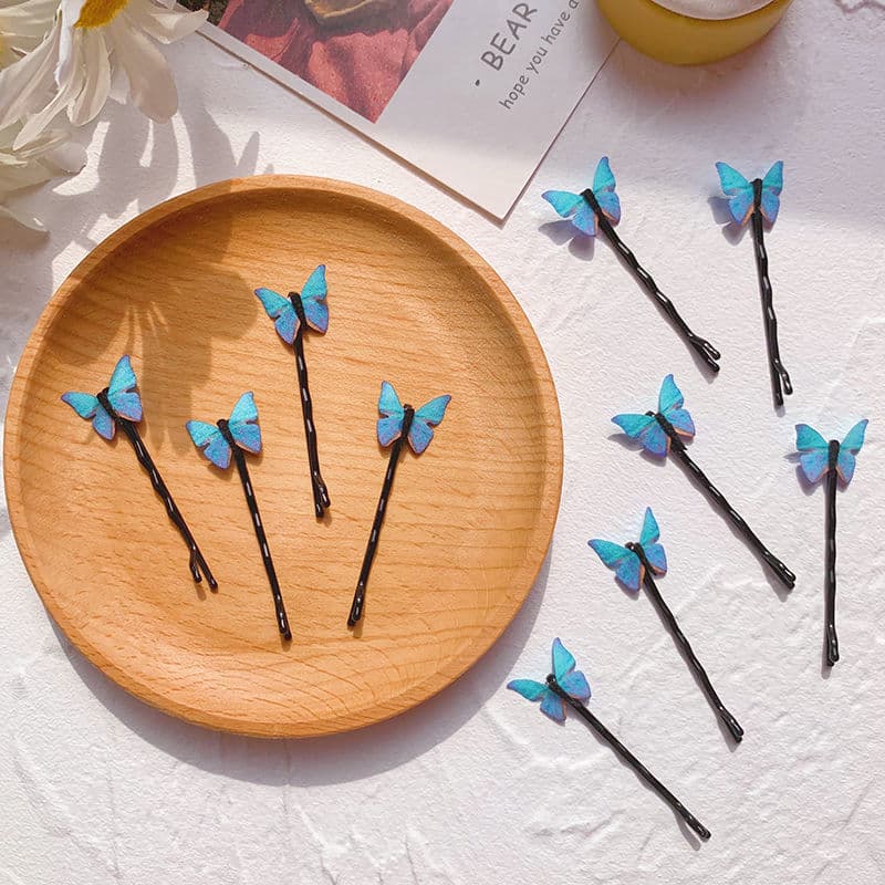 Clips de mariposa decorativos