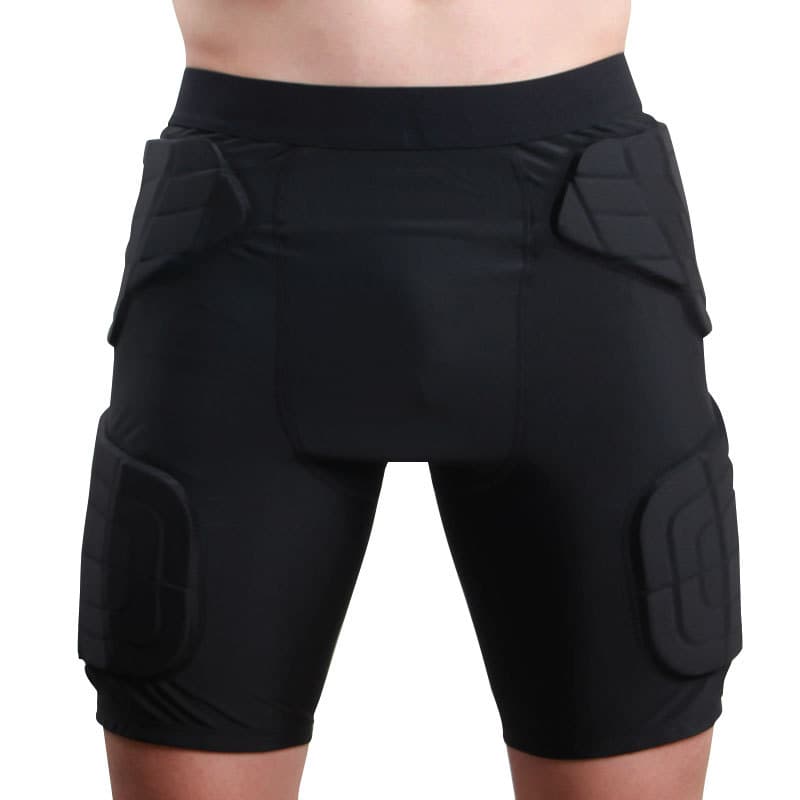 Pants de baloncesto y rugby con protección anti-colisión